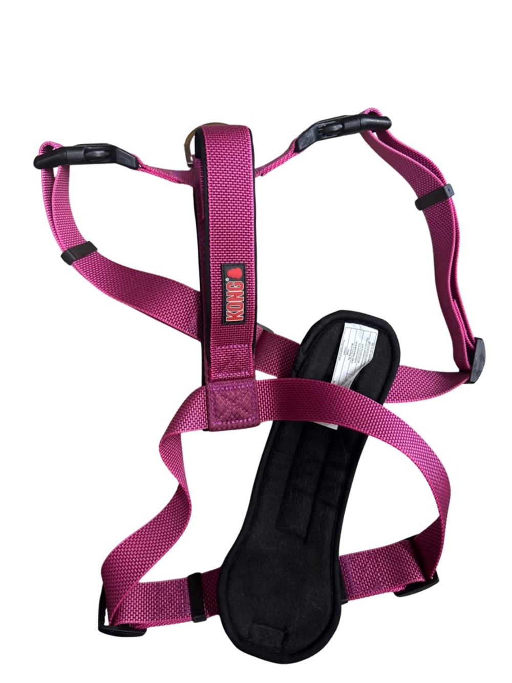 Kong Magenta/Pink Reflective Dog Harness - L